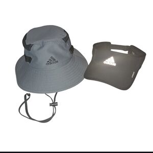 Adidas Bucket Hat/Visor Lot Of 2